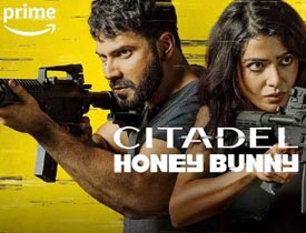   																				  Citadel Honey Bunny – Telugu-dubbed web series on Amazon Prime																			