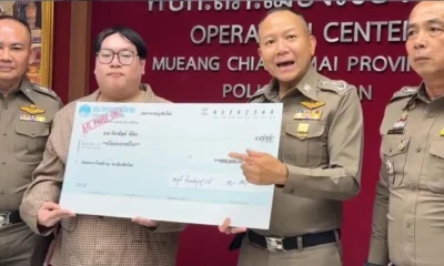 Chiang Mai Police Return Money to Teacher
